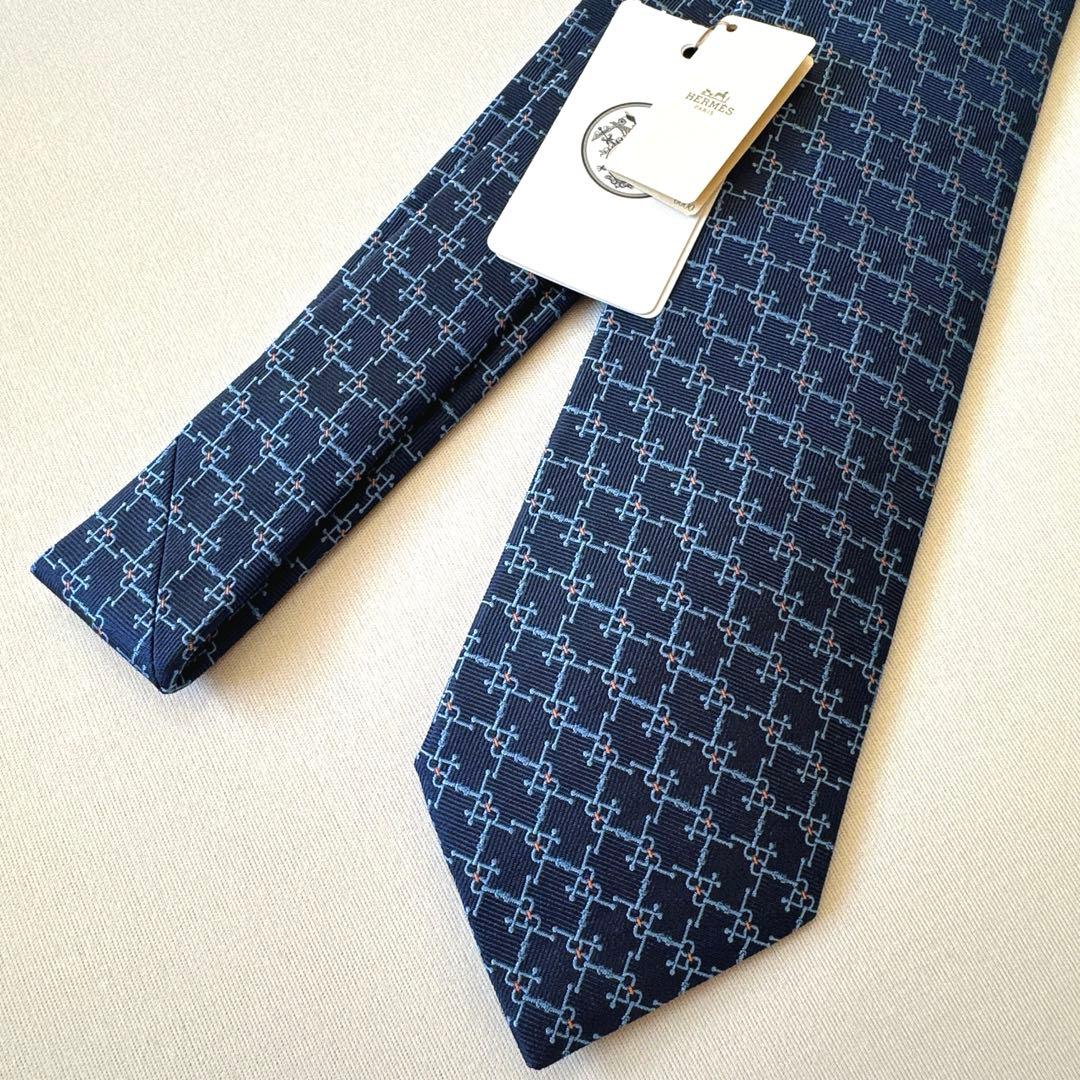エルメス ネクタイ《乗馬のサーキット》新品　未使用