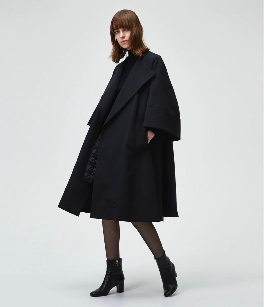 Cygneシーニュ☆ウールAラインボリューミーフレアコートPatricia w☆