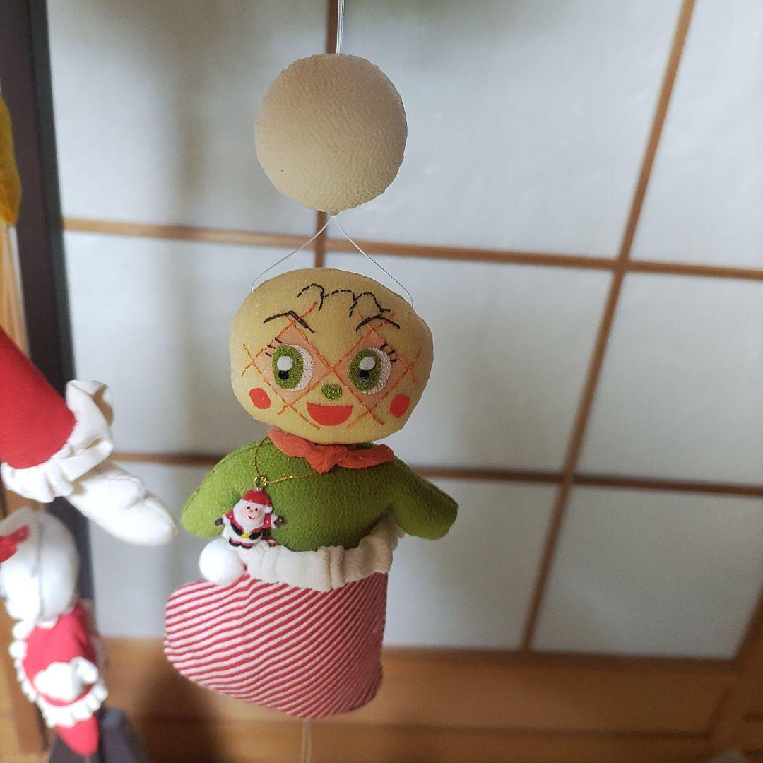 ～クリスマス仕様～ちりめん細工　吊り飾り　クリスマス　聖夜　あんぱんまん小物
