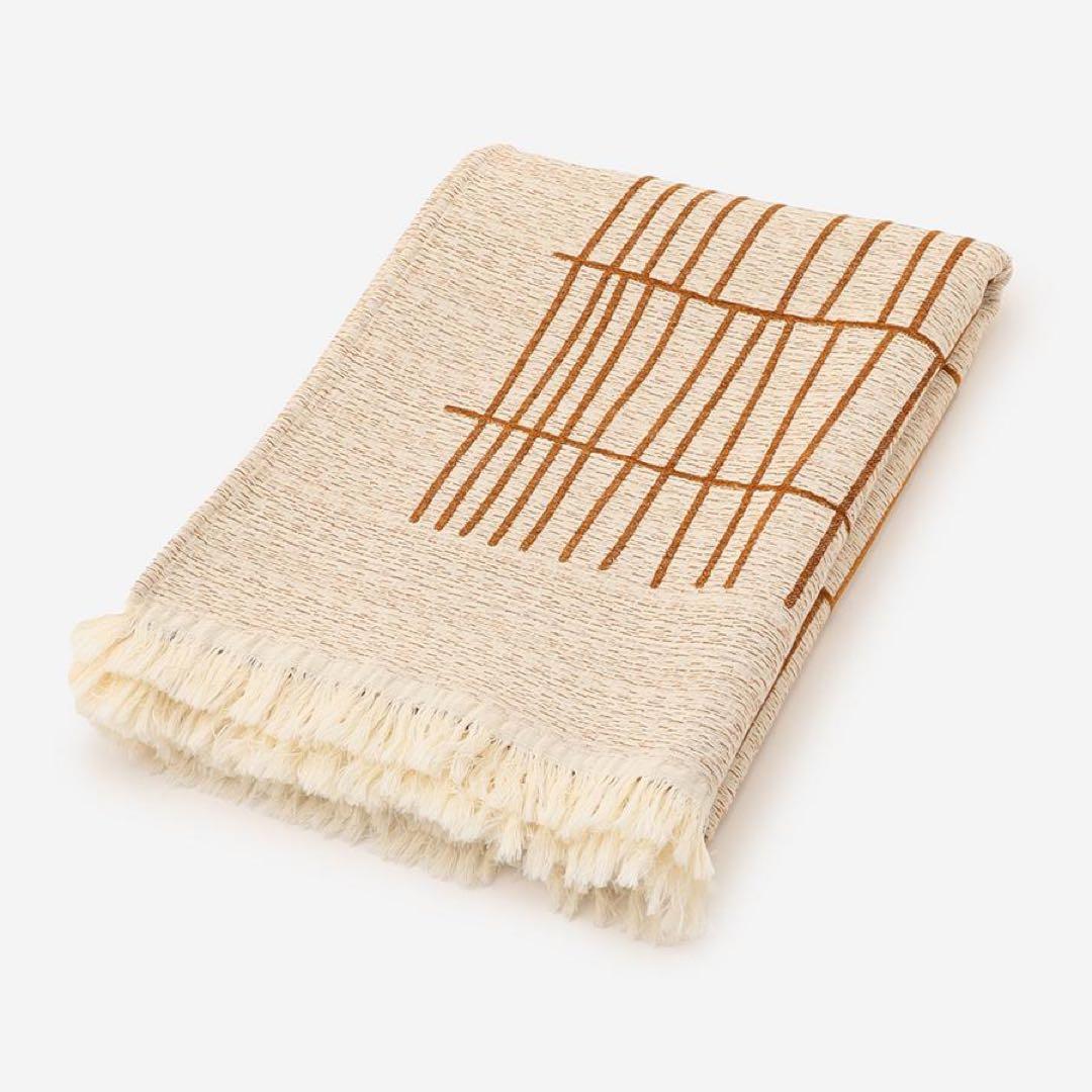 ACTUS／アクタス ジャガード 織 ブランケット