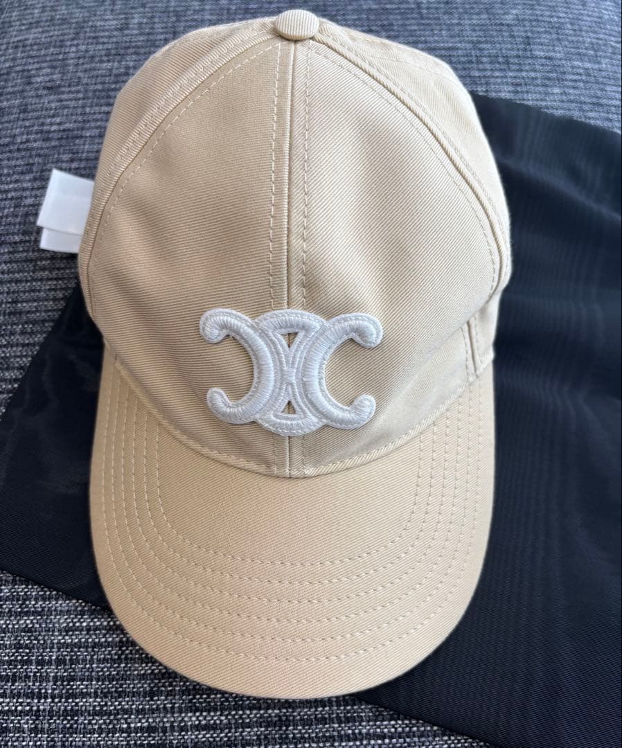 CELINE TRIOMPHE BASEBALL CAP 限定品　美品