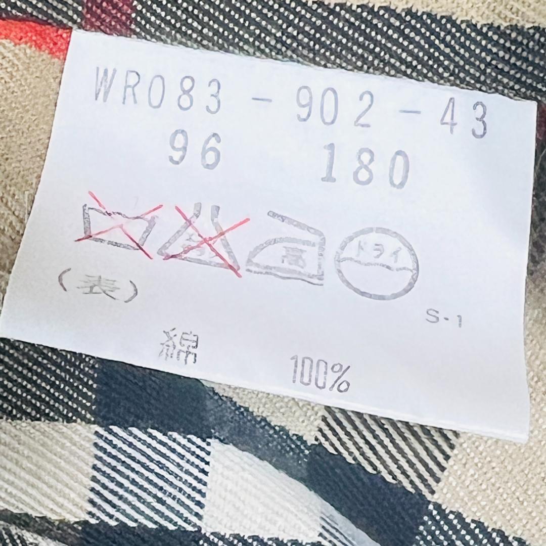 【バーバリー】トレンチコート　ノバチェック　ベルト　エポレット　袖ベルト　XL