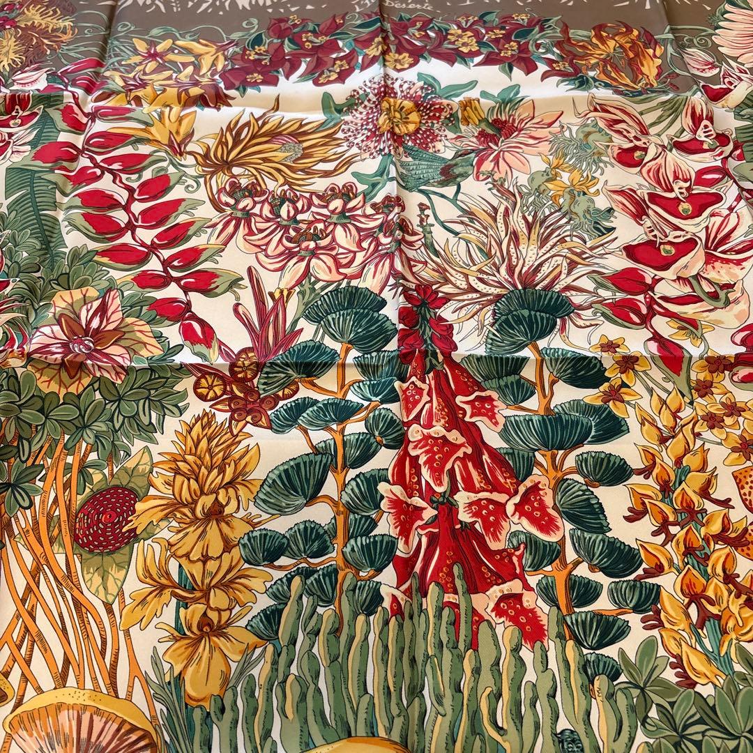 エルメス カレ 90「L'Ile Deserte (無人島)」スカーフ