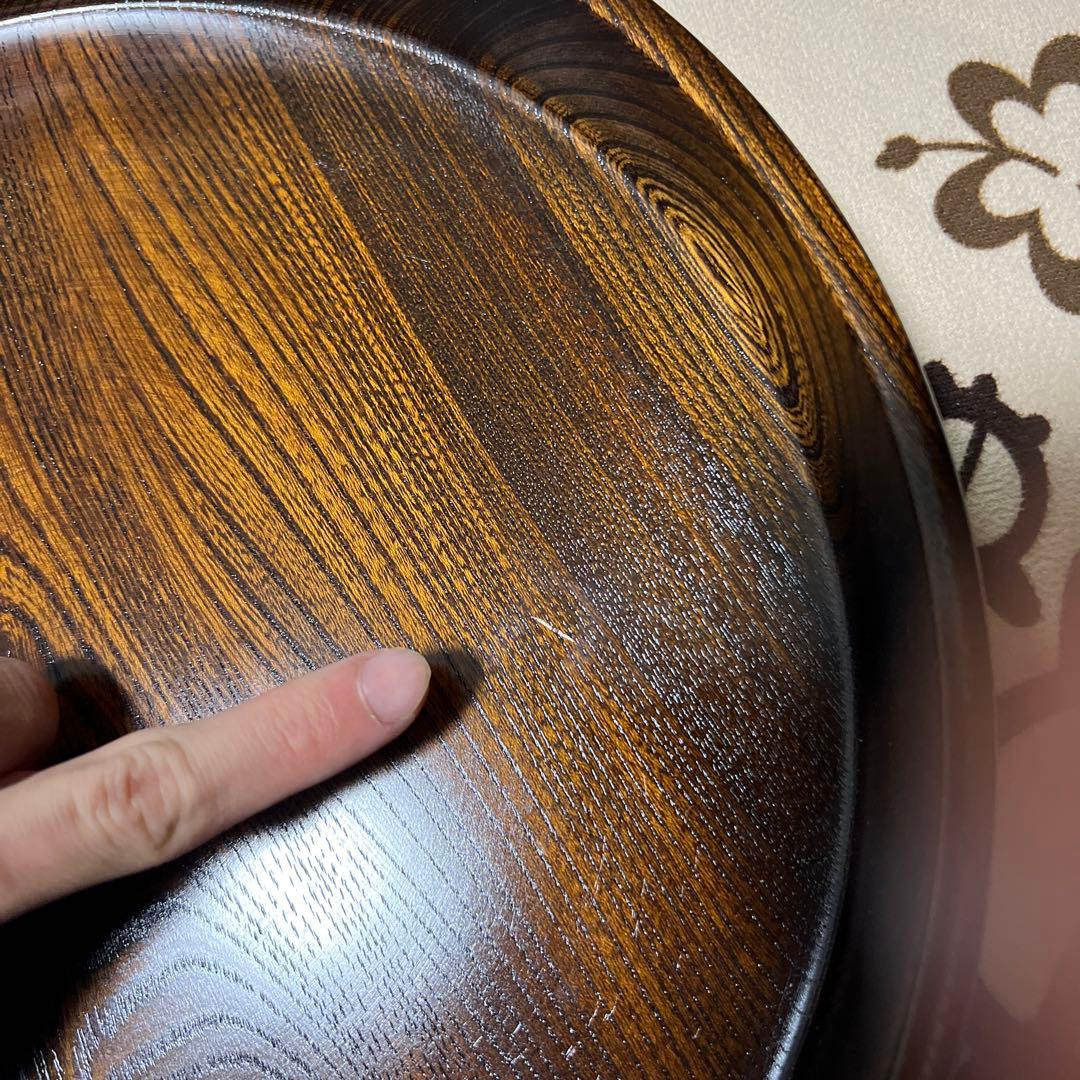 おひつ 蓋付き 中型　お盆付き