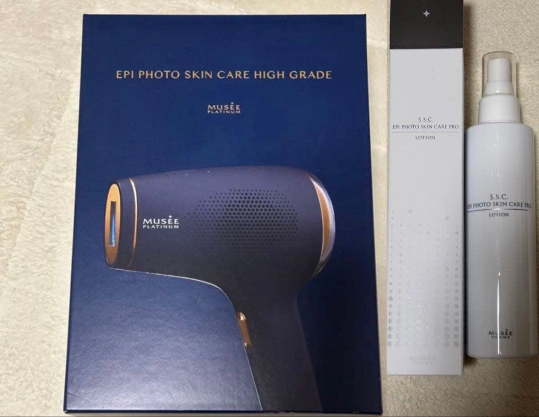 フレア　ミュゼ脱毛器　化粧水