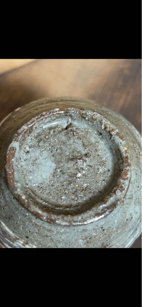 古い鶏龍山徳利(付属品　二重箱)