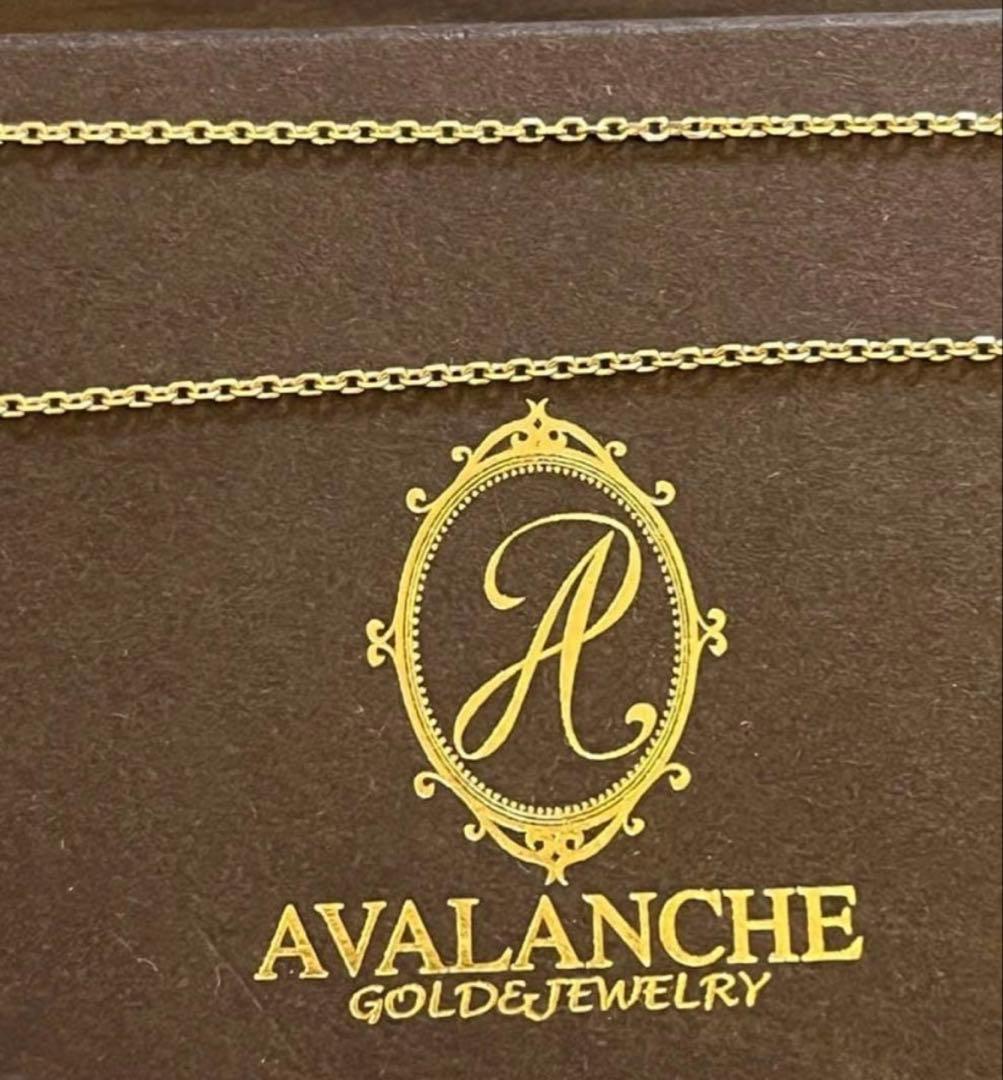 AVALANCHE 10kネックレス小豆チェーン