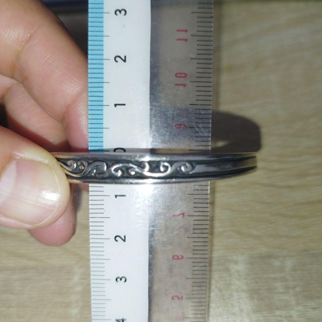 【レア】ビルウォールレザー　ウェーブバングル　スモール