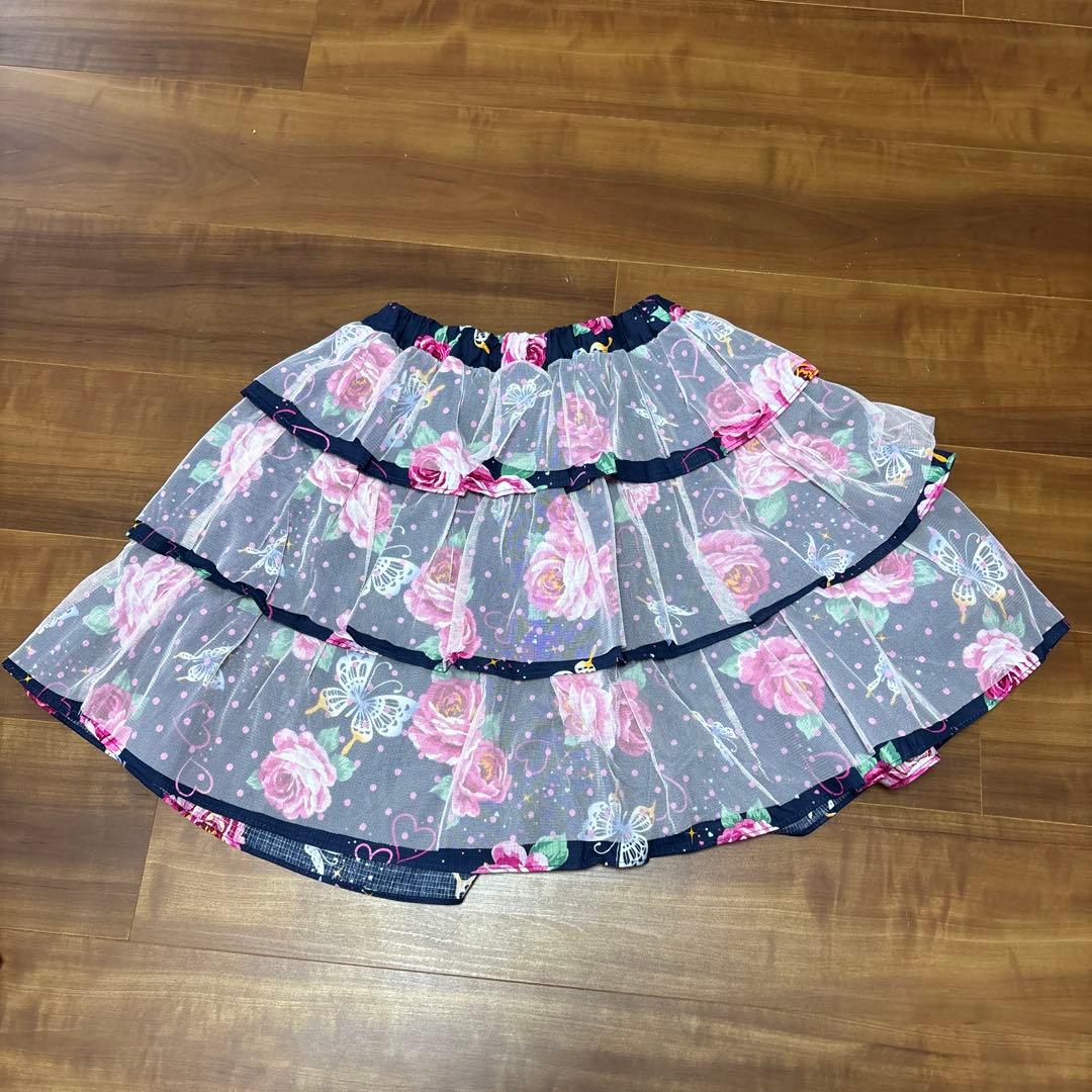 花柄浴衣ドレス 160