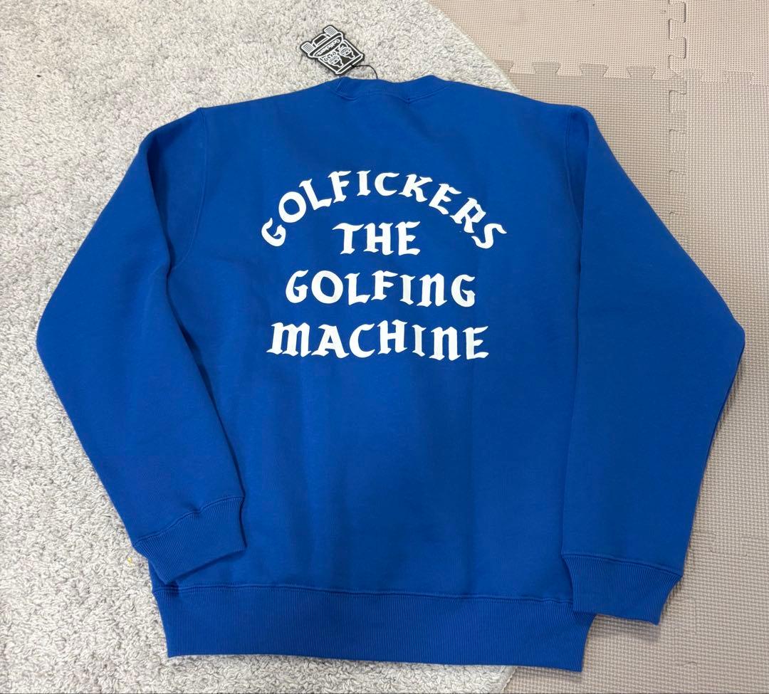 Golfickersゴルフウェア　トレーナー スウェット　ゴルフィッカーズ裏起毛