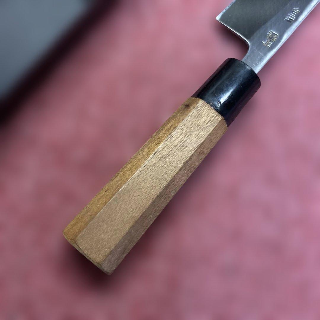 白ニ鋼　うなぎ裂き包丁　120㎜　4寸