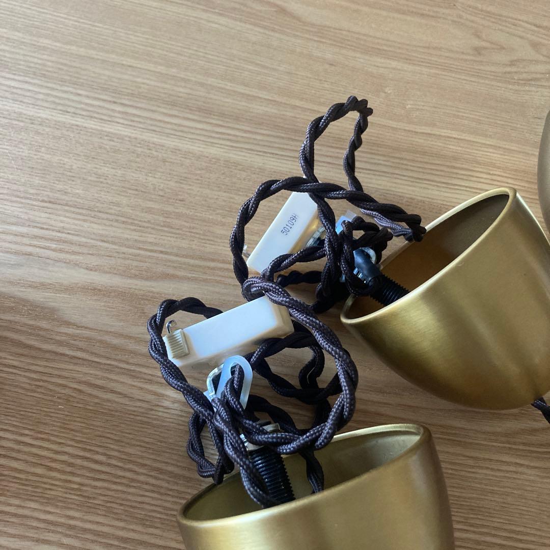 ニトリ ペンダントライト4点セット