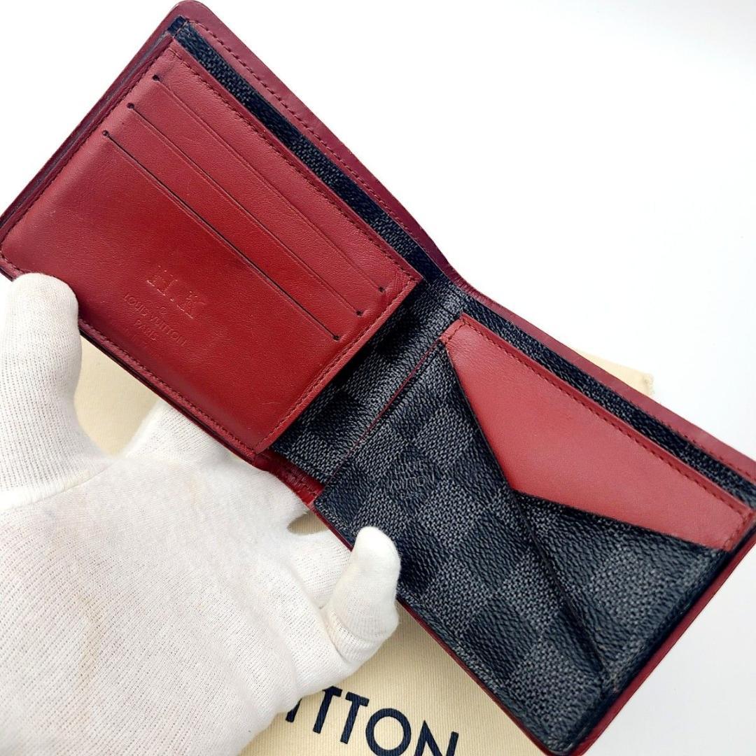 ルイヴィトン ダミエ グラフィット ポルトフォイユ ミュルティプル N63260