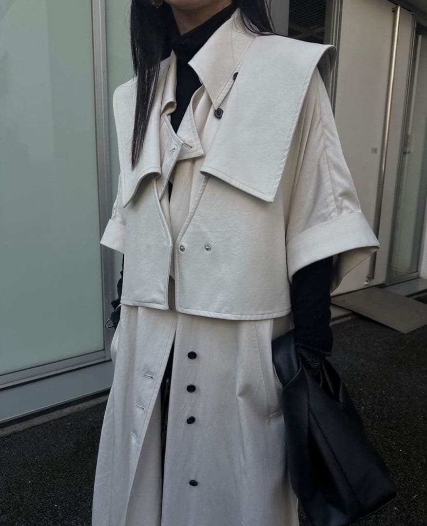 ジャケット・アウター TRENCH MULTI WAY LONG VEST