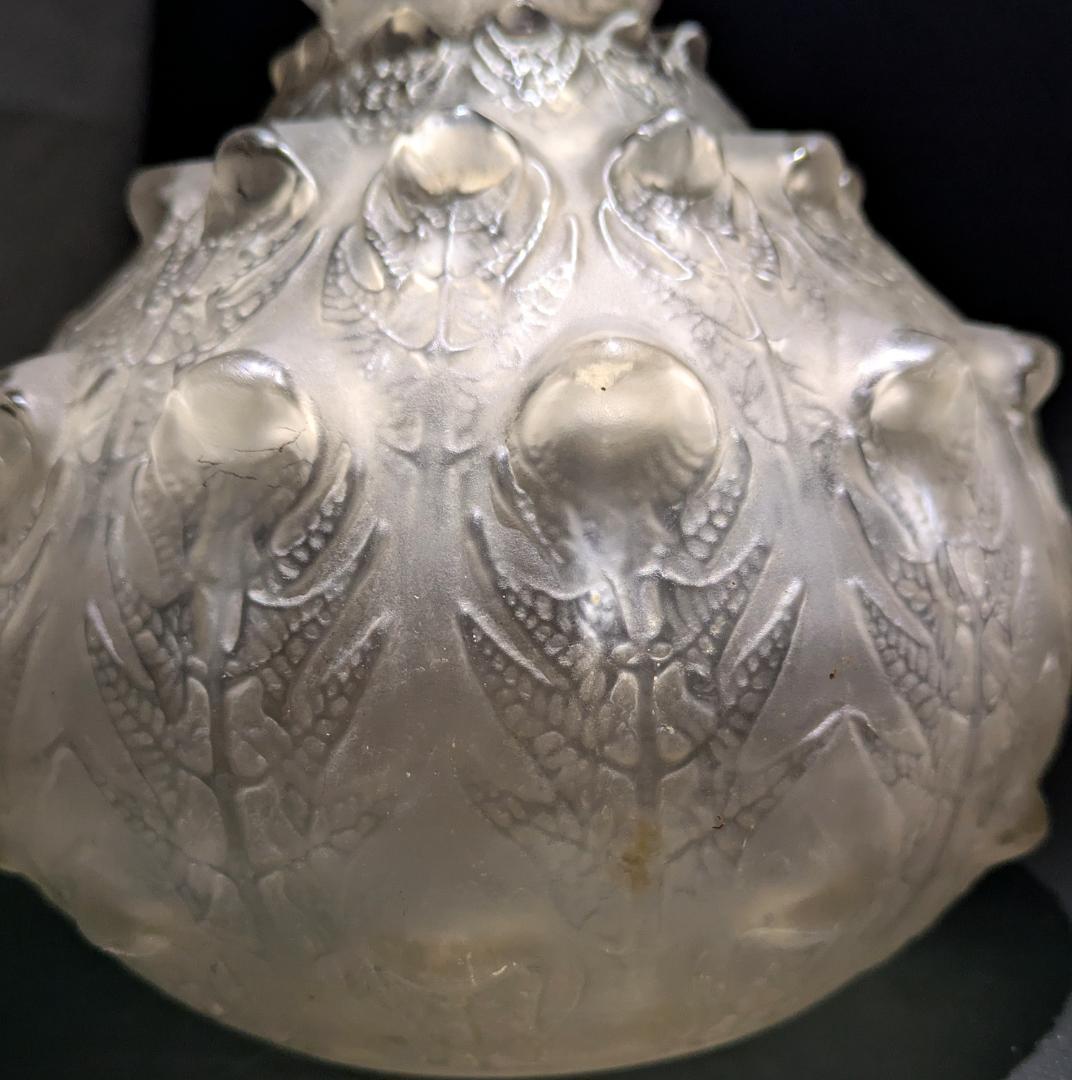 希少な出品★ルネ・ラリック フジェール 1913 初期作品 花瓶 16cm