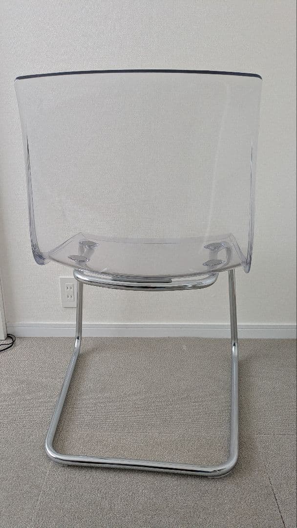 【IKEA】アクリルチェア TOBIAS トービアス
