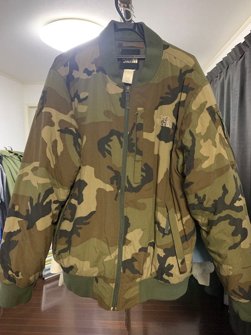 THE NORTH FACE カモフラ MA-1ジャケット XL