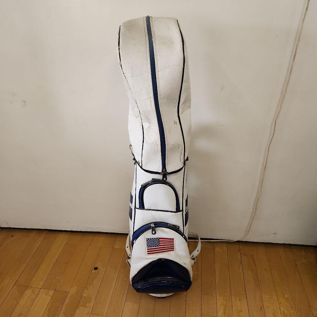 Cleveland ゴルフキャディバッグ ホワイト/ブルー