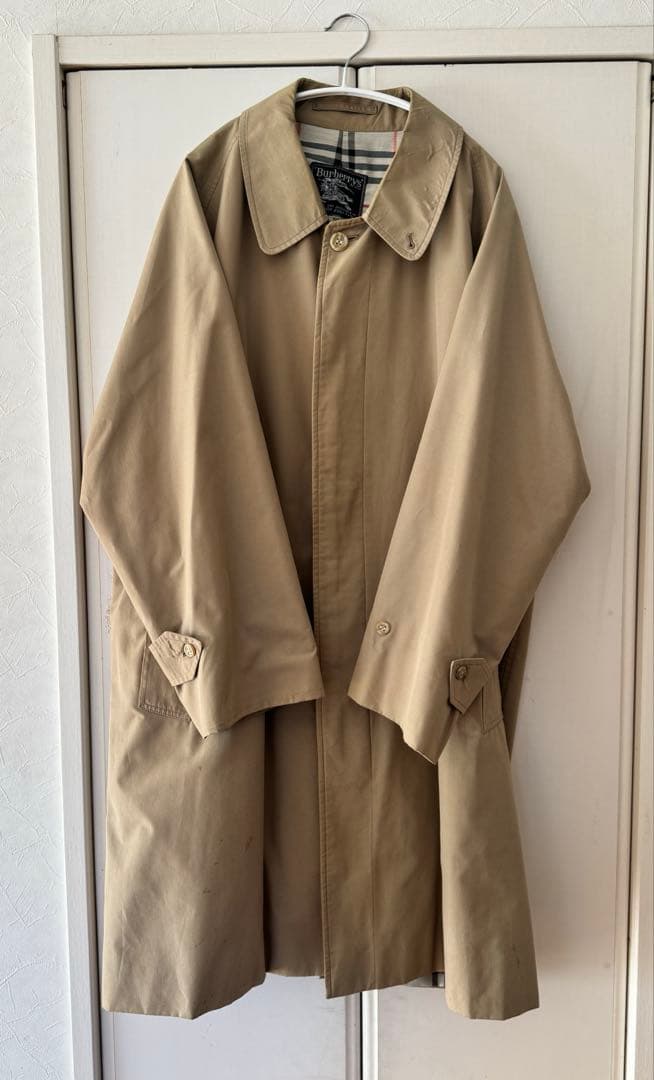 60〜70s Burberrys 一枚袖 ステンカラーコート