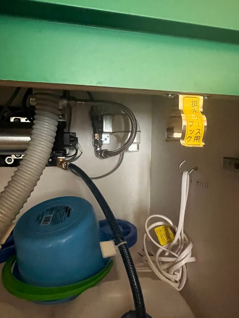 簡易手洗機 可動式給排水ユニット