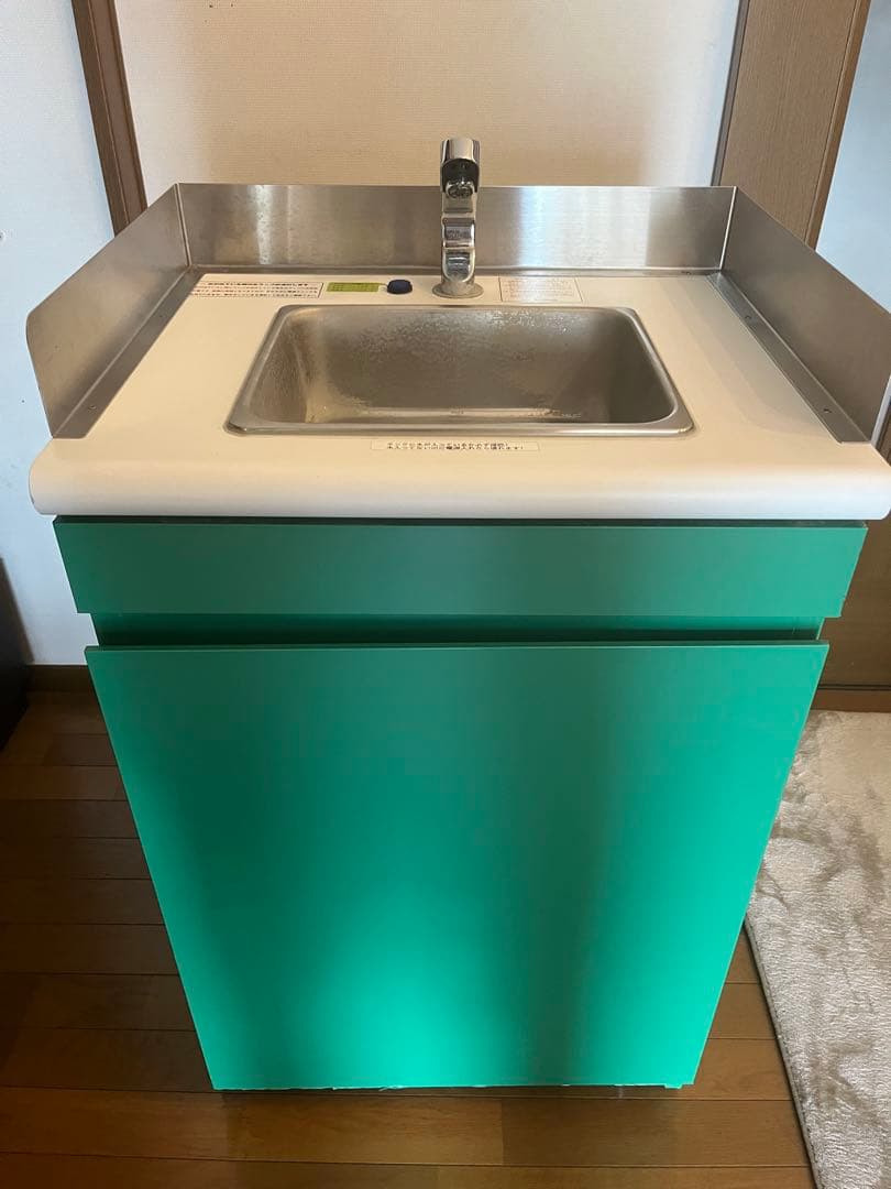 簡易手洗機 可動式給排水ユニット