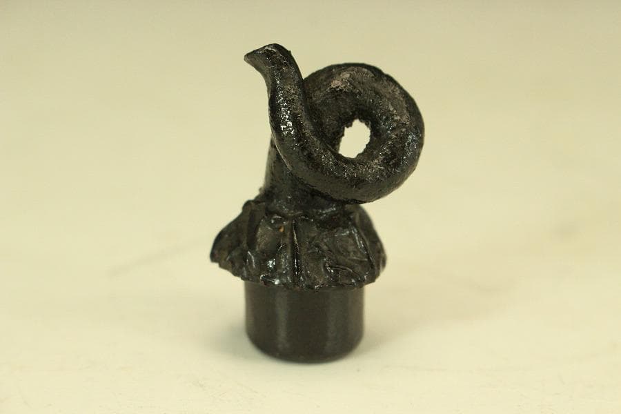 茄子 明治四十五年 九条公分家松園殿拝領 皇太子殿下 茄子(LC496)