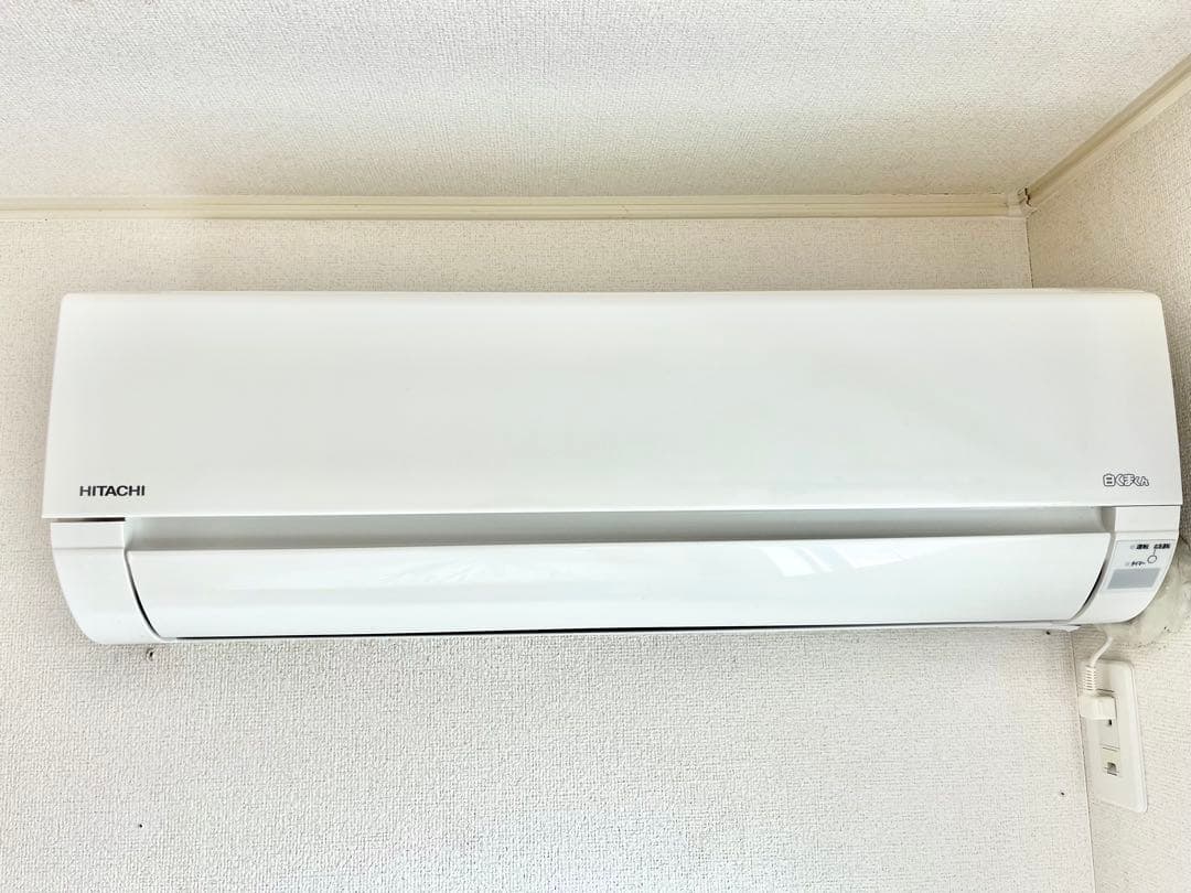 日立HITACHI エアコン 白くまくん RAS-AJ22K(W) ①室内機