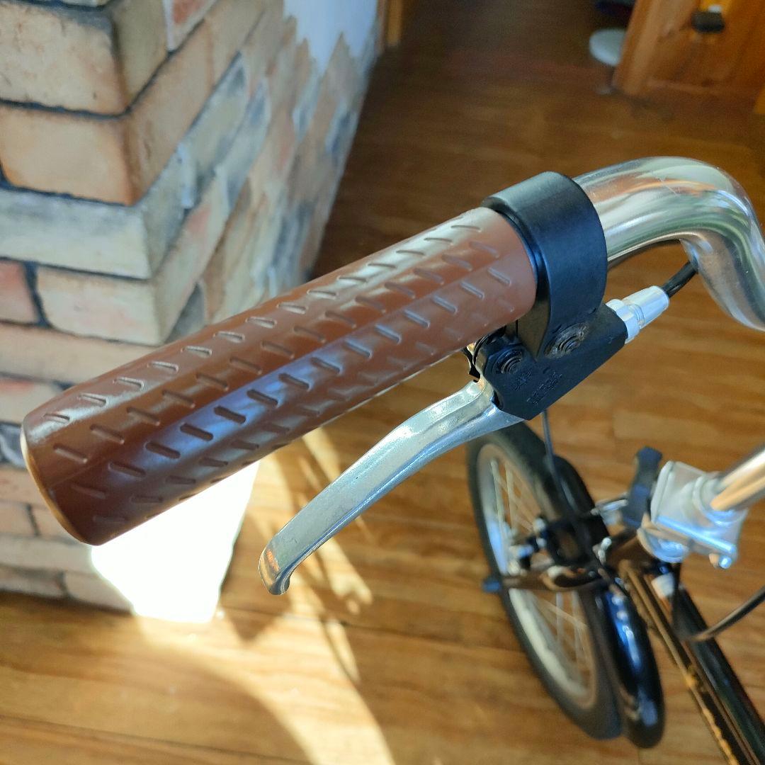 折り畳み自転車　キャプテンスタッグ　16インチ　黒