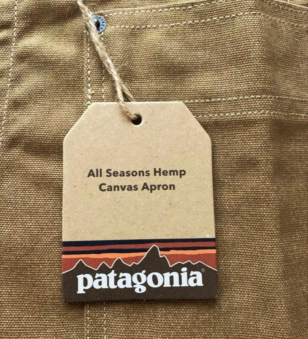 レア　タグ付新品　patagonia オールシーズンヘンプキャンバスエプロン