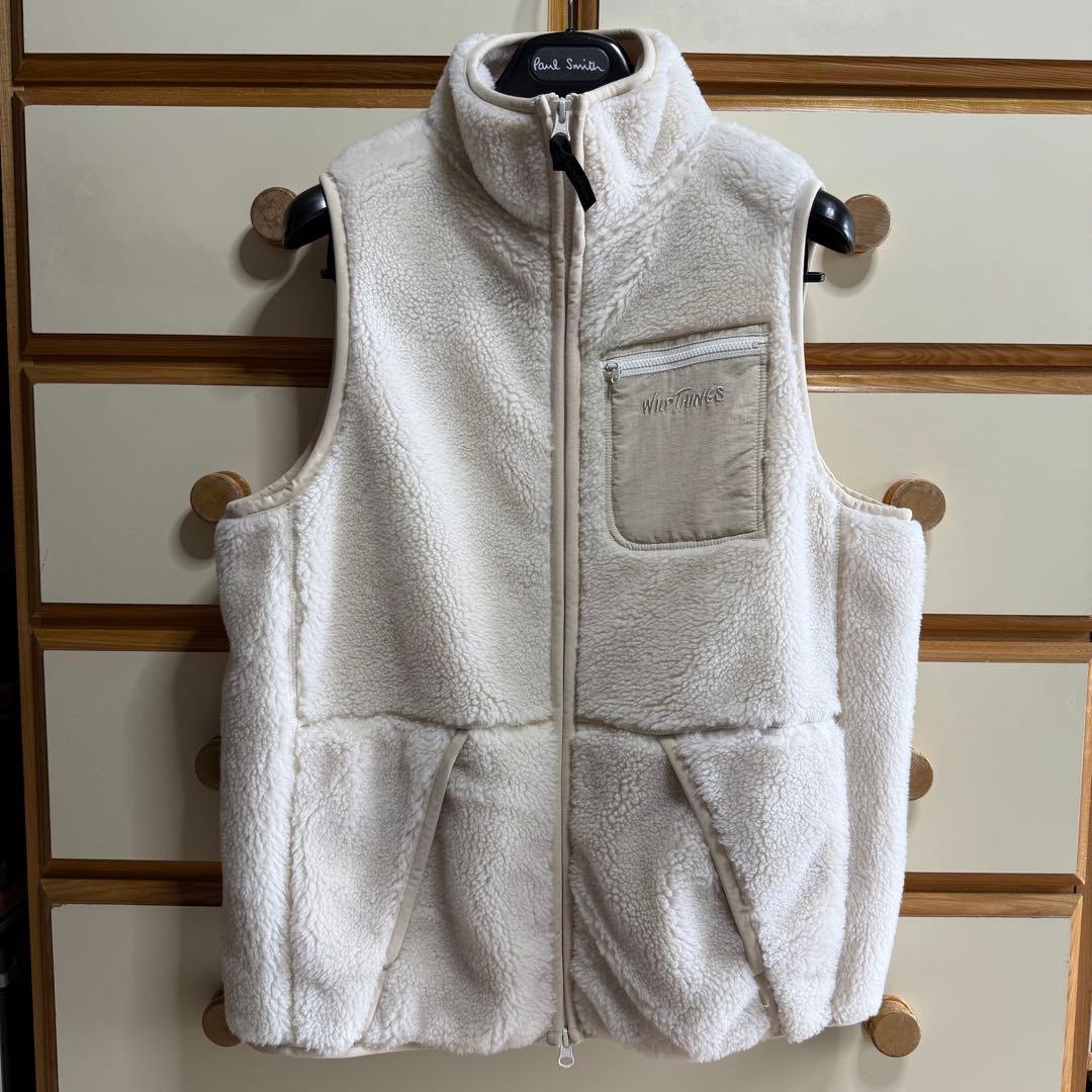 WILD THINGS BEAMS GOLF ボア ベスト sizeS 美品