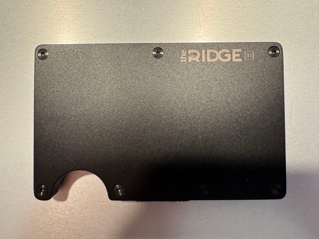 The Ridge Titanium Black ザ リッジ チタニウム