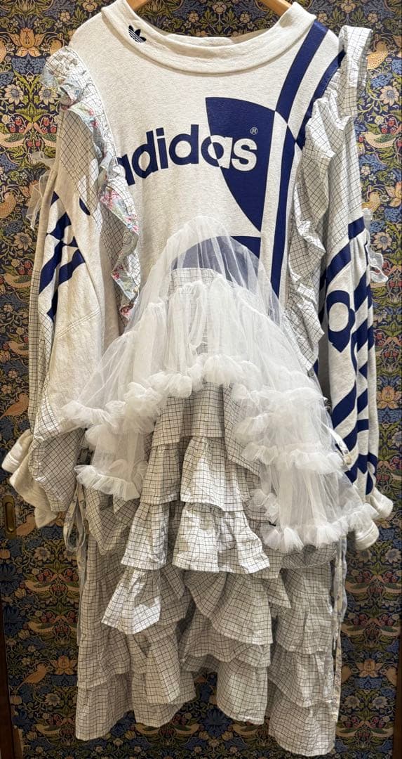 Meili by DOREMI adidas リメイク ワンピース ヘッドドレス