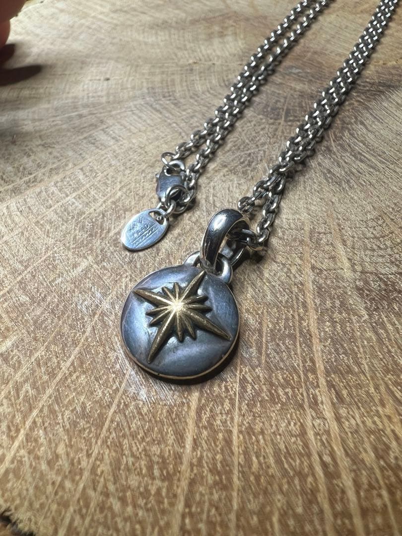 【SAAD】サンシンボル トップ　シルバー 925 チェーン 付き