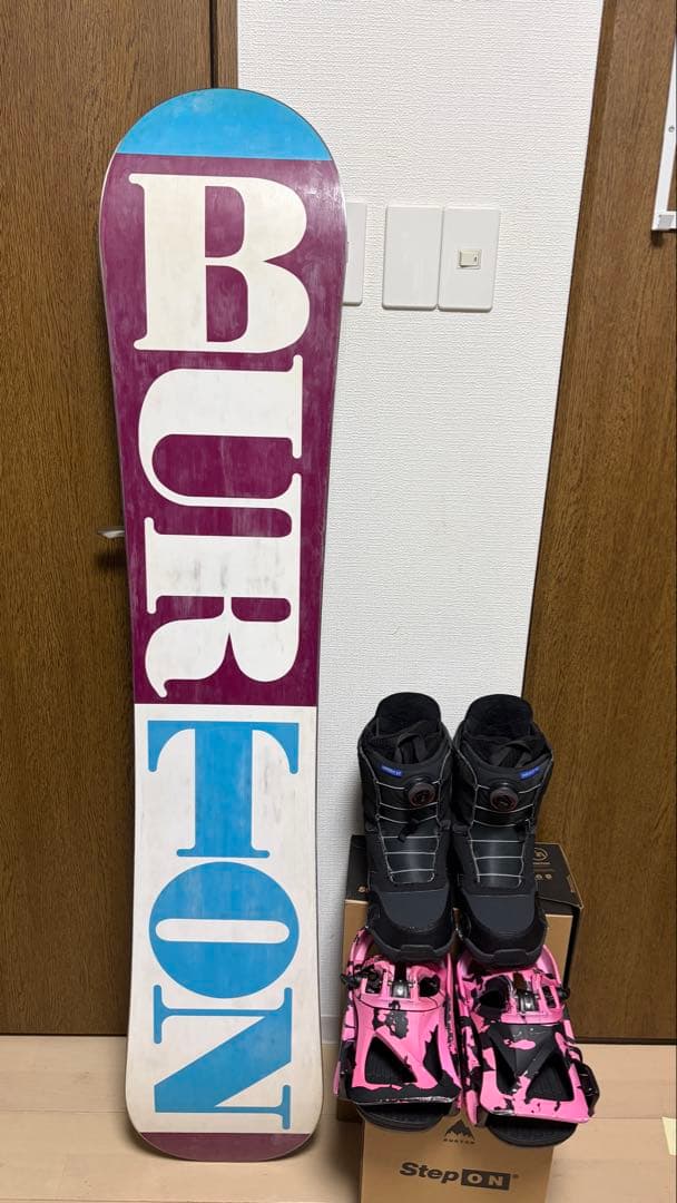 BURTON Feelgood フィールグッド　149cm ステップオンセット