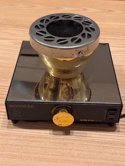 BONMAC サイフォンヒーター BMBH-350N ハロゲン球2本付