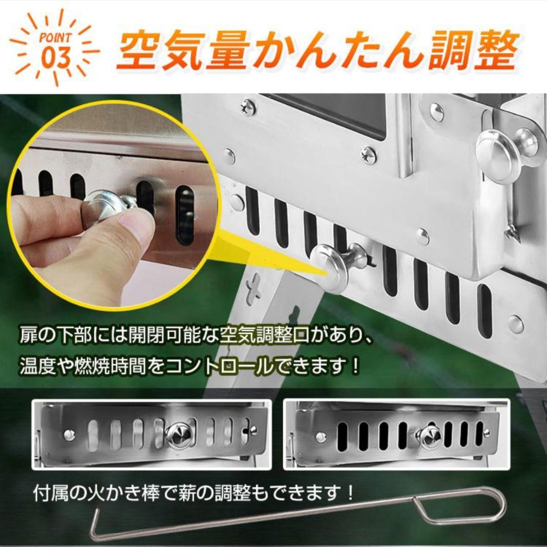 Hill Stone 薪ストーブ （延長煙突付き）