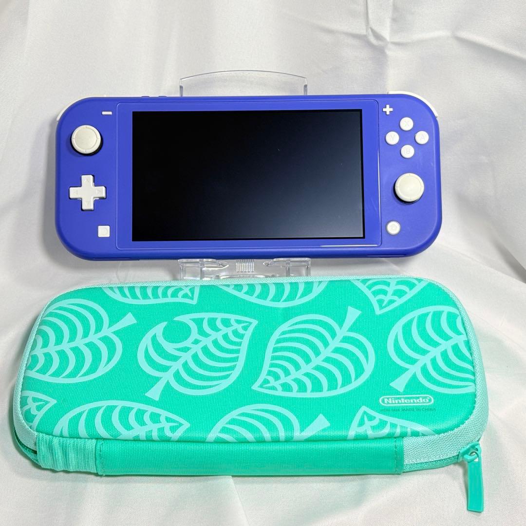 Nintendo Switch Lite 青色 キャリングケース付き