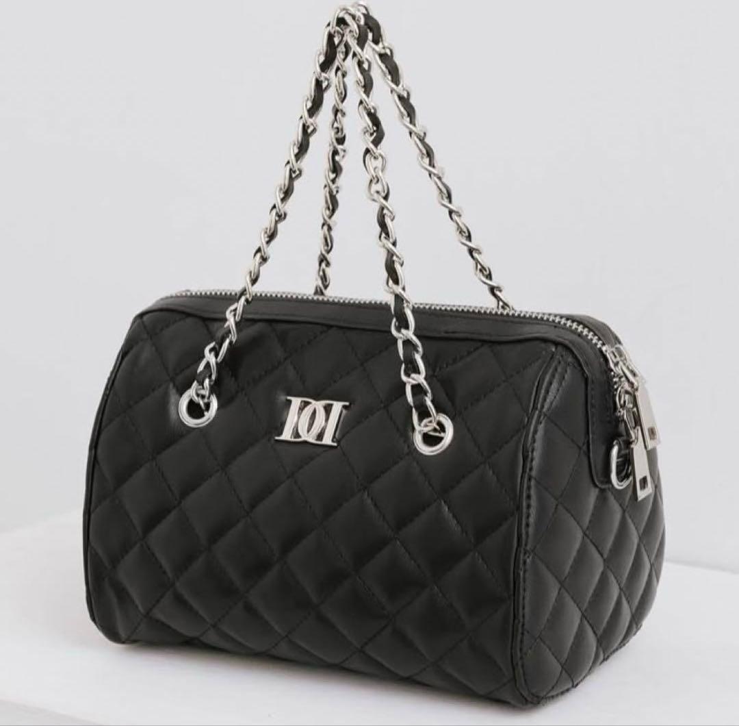 ダーリッチ ノベルティ キルティングミニボストンバッグ