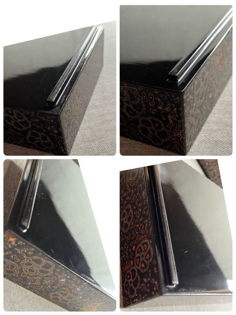 若狭塗　四段重　重箱