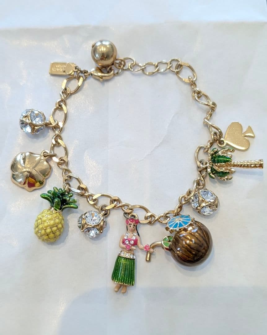 Kate Spade フルーツチャーム ブレスレット