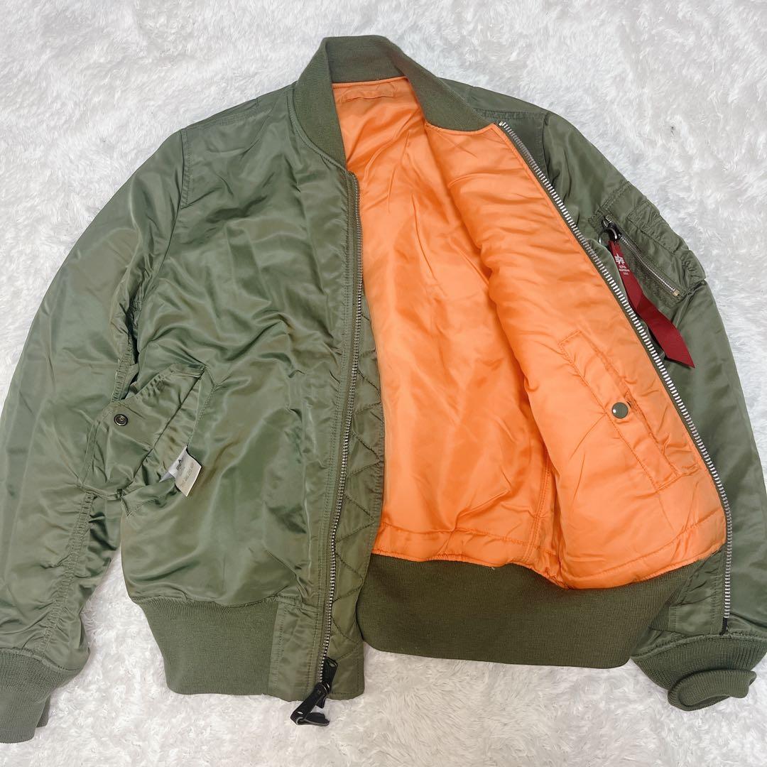 ALPHA INDUSTRIES MA-1 フライトジャケット y2k 短丈 L