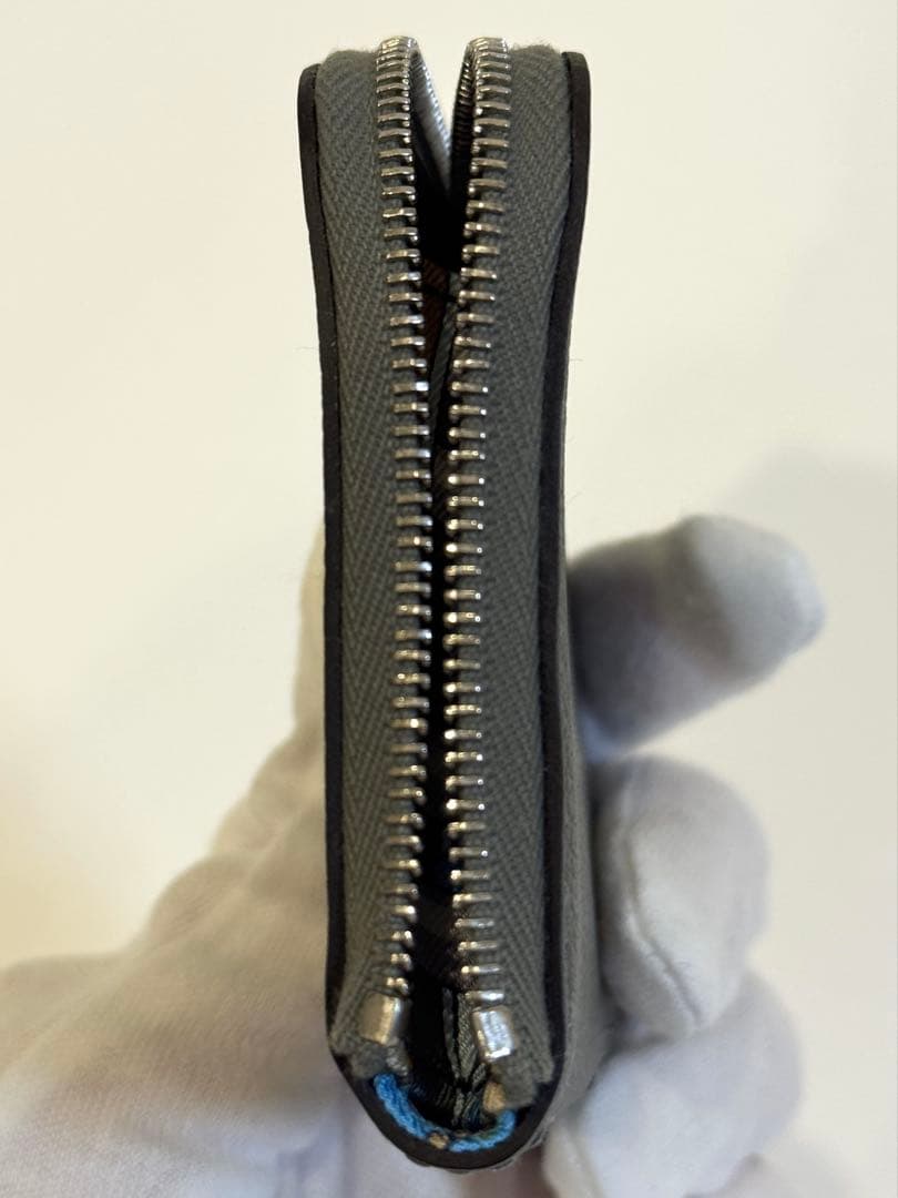 ほぼ未使用 W刻印 HERMES アザップ ミニ シルクイン ケース