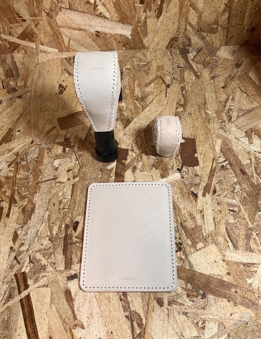 にゃんたろう◇新型ジムニー3点セット◇ナチュラル、ステッチベージュ