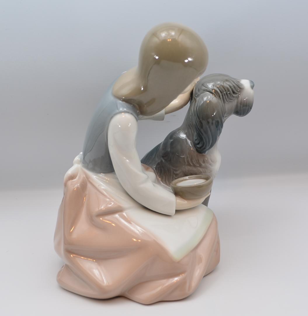 食事の時間　＃1334　★リヤドロ　スペイン　光沢仕上　ポーセリン　ヴィンテージ