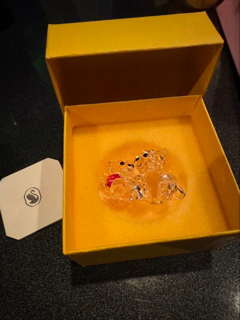 SWAROVSKI クマの置物