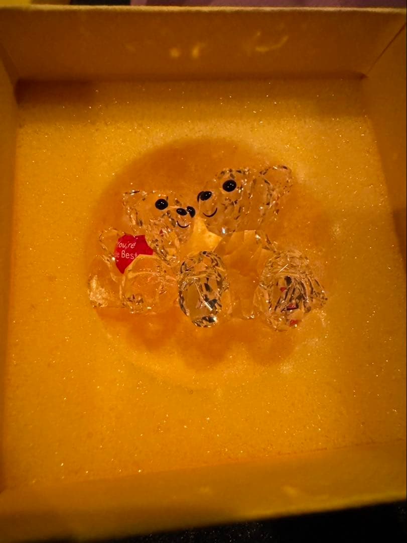 SWAROVSKI クマの置物