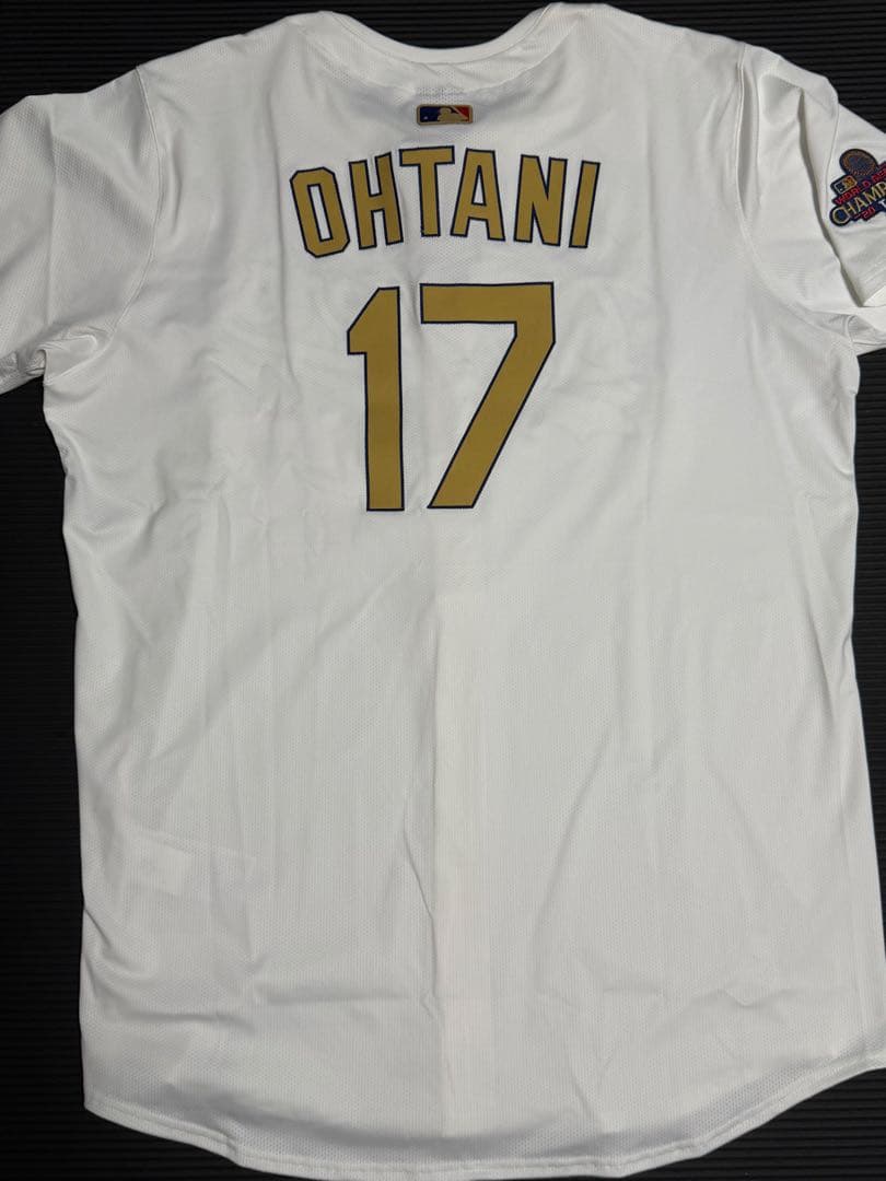 ドジャース　ゴールドユニフォーム　エリートジャージ　大谷翔平