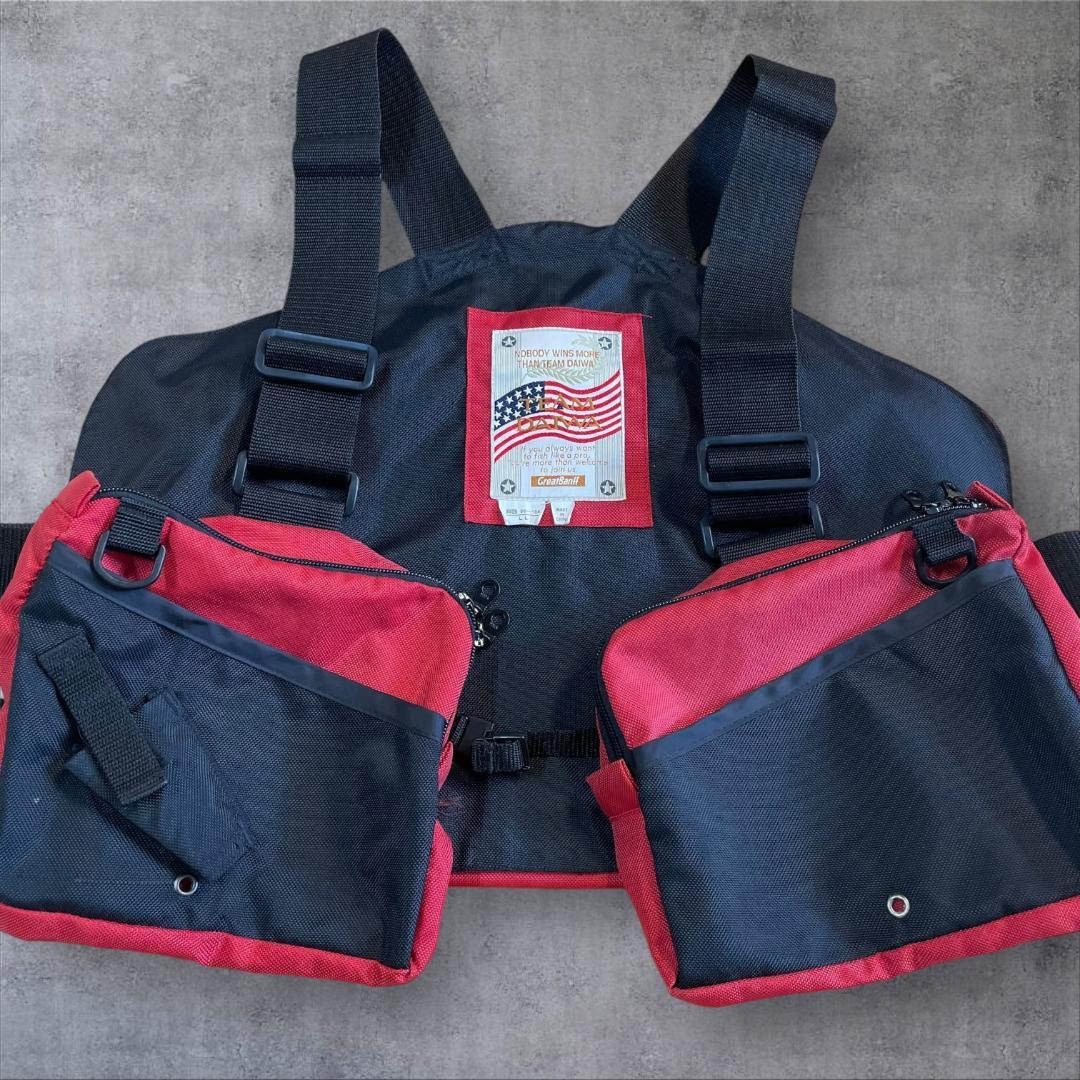 超絶レア！ 90s チームダイワ ゲームベスト マスゲン カラー ISSEI