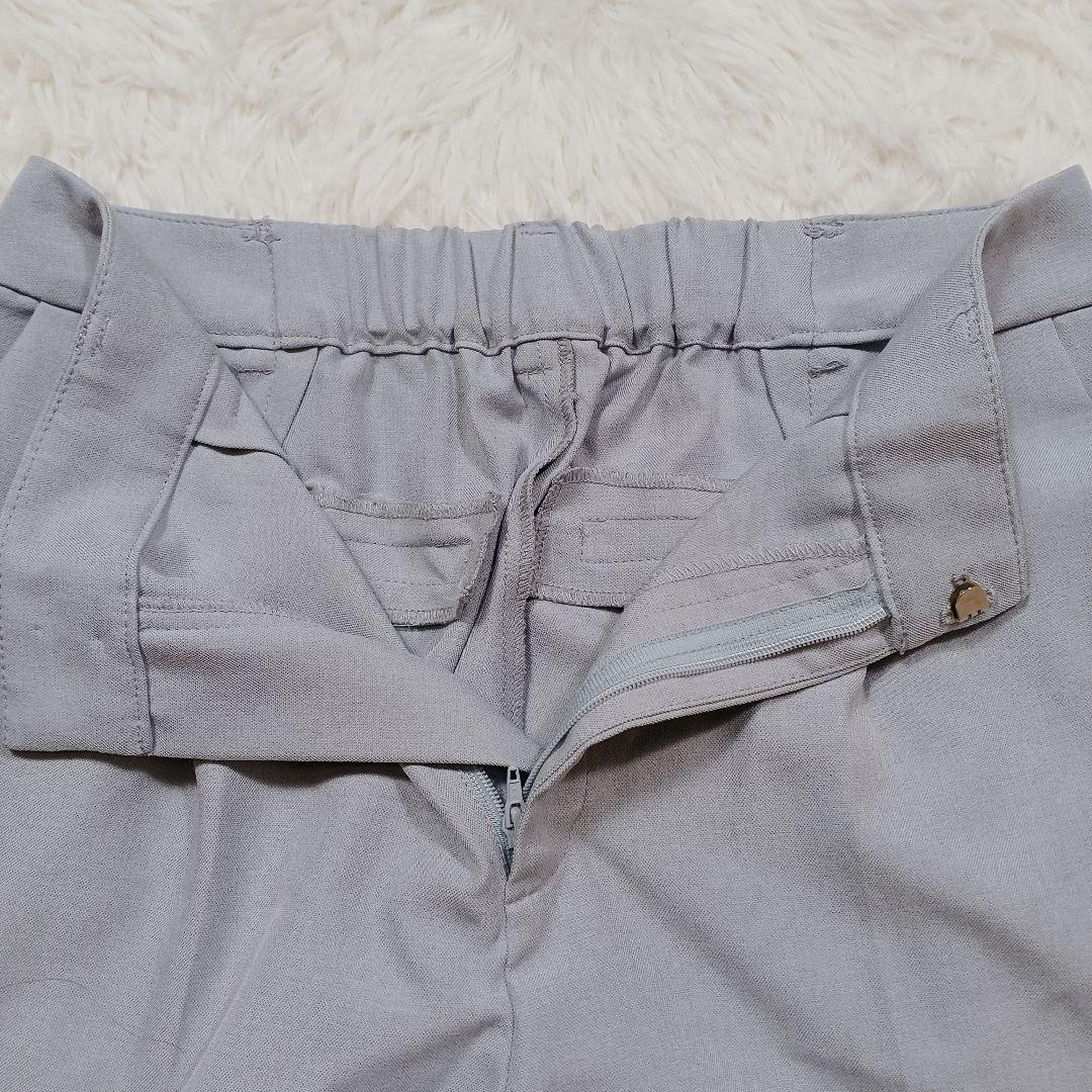 23SS/any sis エニースィス パンツスーツセット ノーカラー グレー