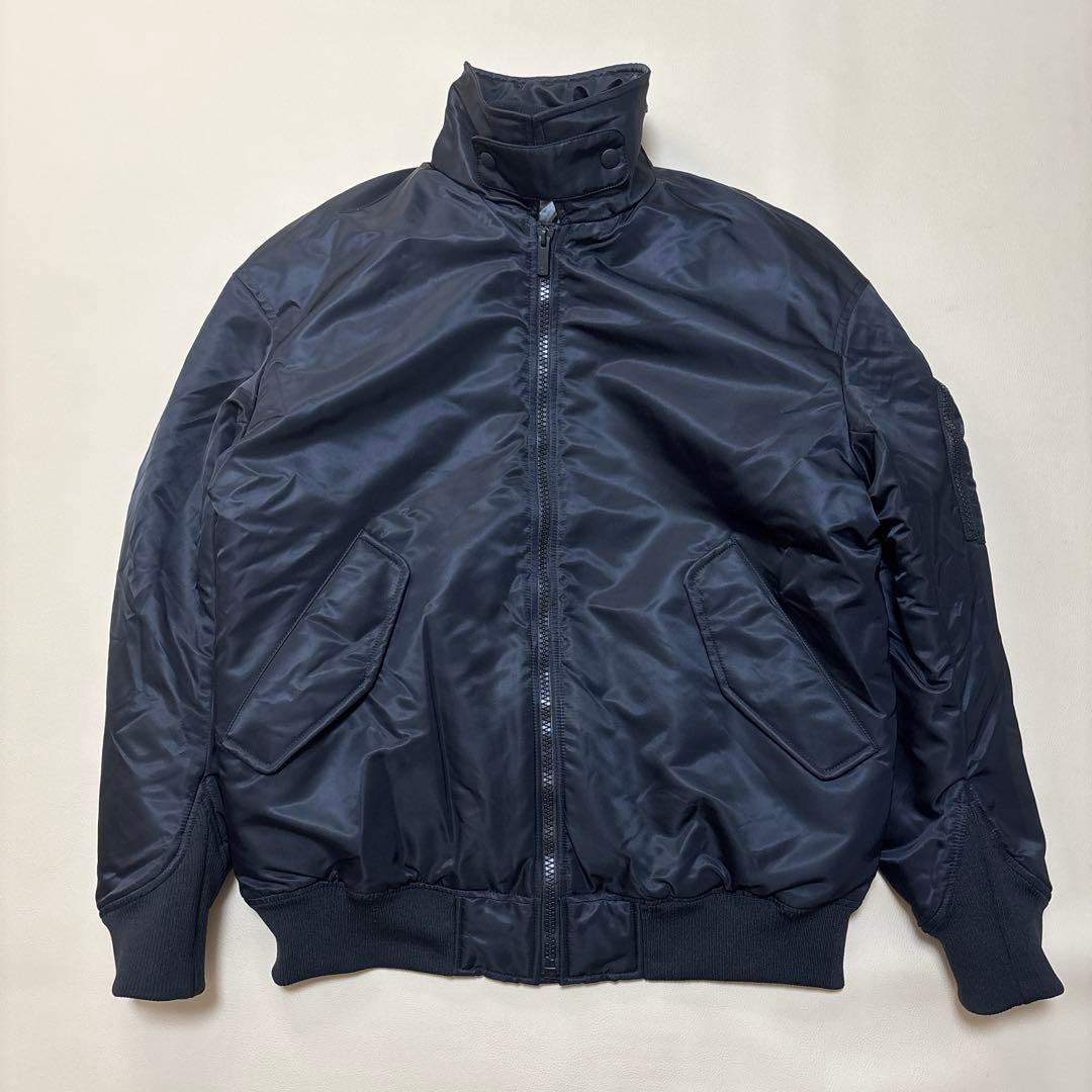 ユニクロ UNIQLO +J ダウンオーバーサイズリブブルゾン 黒　Lサイズ